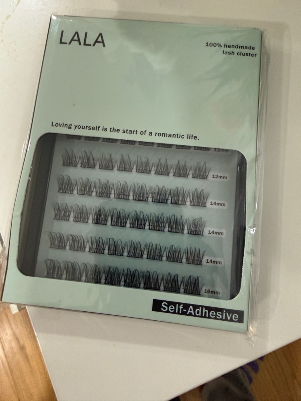 Self-Adhesive False Lash Clusters